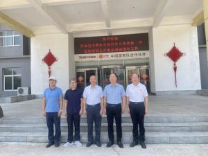 河南省肉類協(xié)會(huì)劉承信會(huì)長一行蒞臨洛陽正大調(diào)研指導(dǎo)工作！